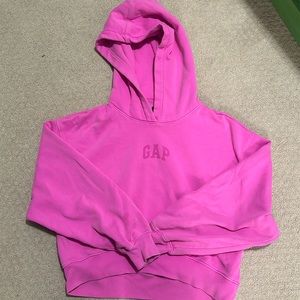 Tik tok viral neon pink GAP hoodie, size XS